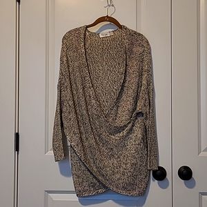 Wrap Sweater 3/4 sleeve Size M